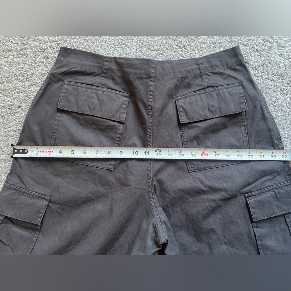 SKIMS Outdoor Woven Oversized Cargo Pants Onyx Black Size M Medium New NWT - Picture 9 of 14